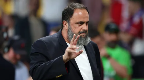 Evangelos Marinakis, dono do Olympiacus, da Grécia (Photo by Michael Steele/Getty Images)