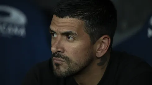 Lucho durante confronto contra o Fluminense no Brasileirão 2024.