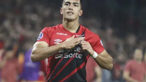 Cuello durante confronto contra o Cerro Porteño na Sul-Americana 2024.