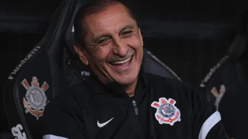 Ramón Díaz durante clássico contra o Palmeiras no Brasileirão 2024.