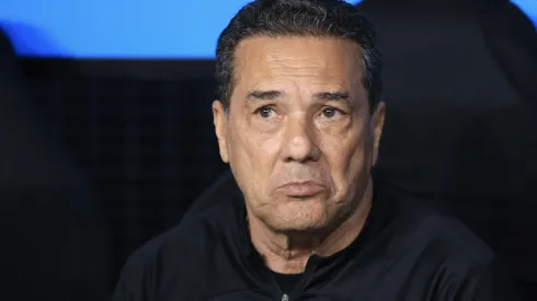 Luxemburgo durante passagem pelo Corinthians na Sul-Americana de 2023.