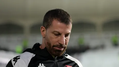 RJ - RIO DE JANEIRO - 03/08/2024 - BRASILEIRO A 2024, VASCO X BRAGANTINO - Pedrinho presidente do Vasco durante partida contra o Bragantino no estadio Sao Januario pelo campeonato Brasileiro A 2024. Foto: Thiago Ribeiro/AGIF