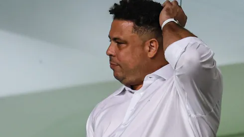 Ronaldo durante partida entre Cruzeiro x Grêmio no Campeonato Brasileiro de 2023.