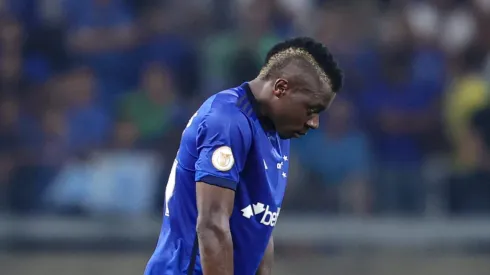 Palacios jogando pelo Cruzeiro em 2023