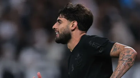Yuri Alberto jogador do Corinthians durante partida contra o Internacional no estadio Arena Corinthians pelo campeonato Brasileiro A 2024.