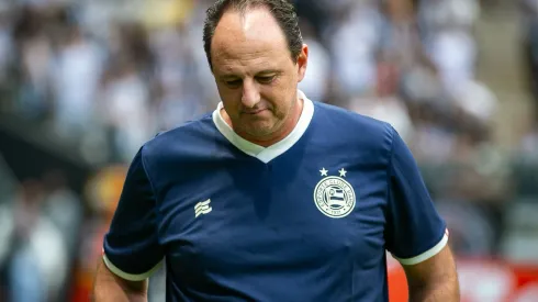 Ceni durante confronto contra o Atlético-MG no Brasileirão 2024.