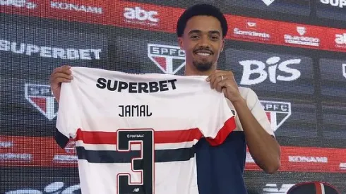 Jamal Lewis, jogador do São Paulo - Fotos: Rubens Chiri / saopaulofc.net