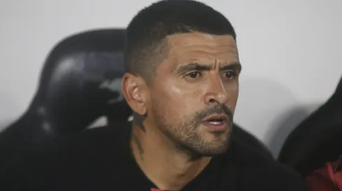 Lucho durante confronto contra o Bragantino no Brasileirão 2024.