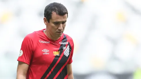Pablo, jogador do Athletico-PR, durante partida contra o Atletico-MG, pelo Brasileirão Betano.