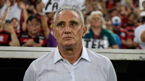 Tite, treinando o Flamengo em 2024