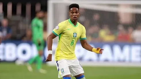 Wendell atuando na Seleção Brasileira em 2024