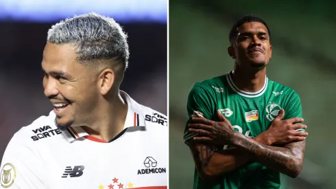 Luciano e Lucas Barbosa. Foto 1: Marcello Zambrana/AGIF / Foto 2: Alessandra Torres/AGIF