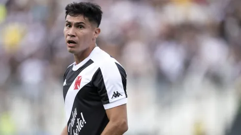 Galdames jogador do Vasco durante partida contra o Gremio no estadio Sao Januario pelo campeonato Brasileiro A 2024.