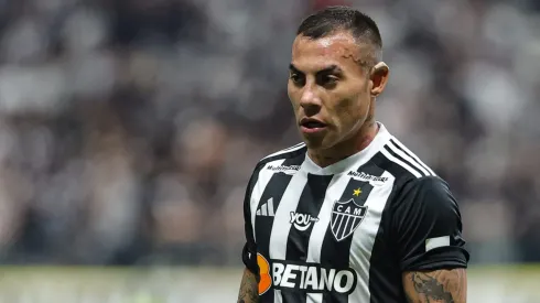 Vargas, ex-jogador do Grêmio, durante partida pelo Atlético-MG contra o Vasco, na Copa Betano do Brasil.