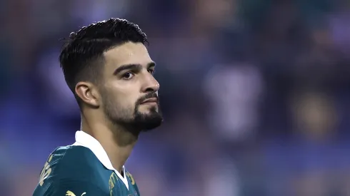 Flaco Lopez jogador do Palmeiras durante partida contra o Ituano no estadio Arena Barueri pelo campeonato Paulista 2024.