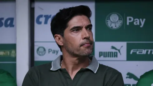 Abel Ferreira técnico do Palmeiras durante partida contra o Fluminense no estádio Arena Allianz Parque pelo campeonato Brasileiro A 2024. Foto: Ettore Chiereguini/AGIF