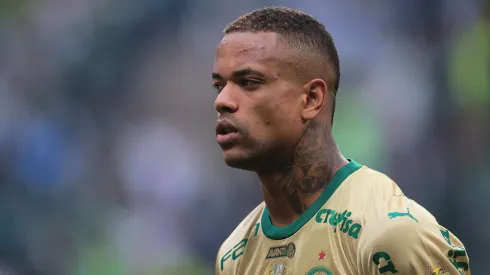 Caio Paulista jogador do Palmeiras durante partida contra o Criciuma no estadio Arena Allianz Parque pelo campeonato Brasileiro A 2024.