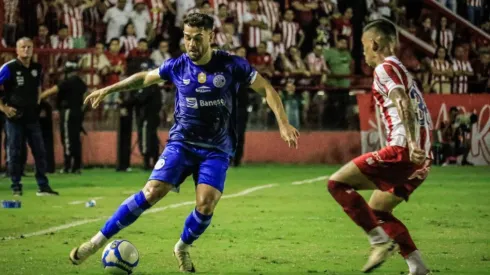 Partida entre Confiança e Náutico pela série C do Campeonato Brasileiro. Mikael Machado/ADC