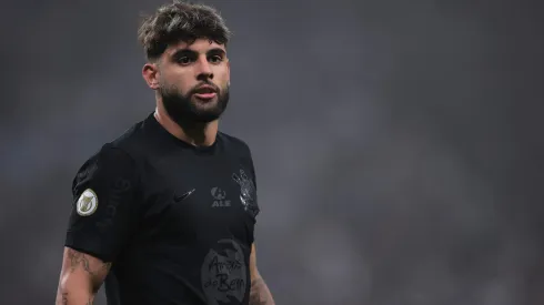 Yuri Alberto jogador do Corinthians durante partida contra o Criciuma no estadio Arena Corinthians pelo campeonato Brasileiro A 2024.