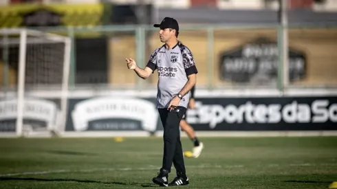 Léo Condé em mais um treino pelo Ceará. Foto: Gabriel Silva/Ceará SC
