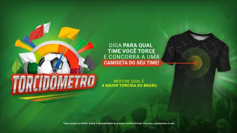 Torcidômetro: participe e concorra a camisas do seu time toda semana