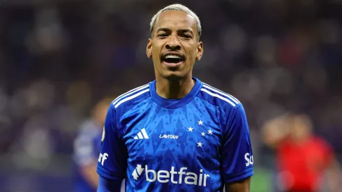 MG – BELO HORIZONTE – 07/07/2024 – BRASILEIRO A 2024, CRUZEIRO X CORINTHIANS – Matheus Pereira jogador do Cruzeiro durante partida contra o Corinthians no estadio Mineirao pelo campeonato Brasileiro A 2024. Foto: Gilson Lobo/AGIF