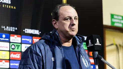 Rogério Ceni, técnico do Bahia, em entrevista na Libertadores (Imagem: Letícia Martins/EC Bahia)