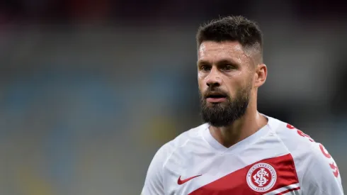 Rafael Sobis jogador do Internacional durante partida contra o Fluminense no estadio Maracana pelo campeonato Brasileiro A 2019.