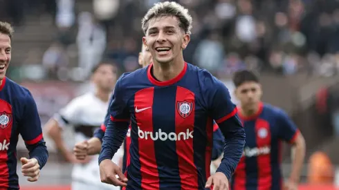 Irala durante confronto entre San Lorenzo e Platense na Liga Argentina 2024.