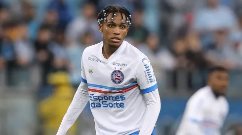 Kayky durante confronto entre Grêmio e Bahia na Copa do Brasil de 2023.