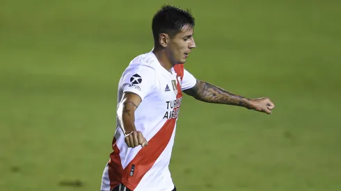 Fabrizio Angileri durante confronto pela Copa da Argentina de 2021.