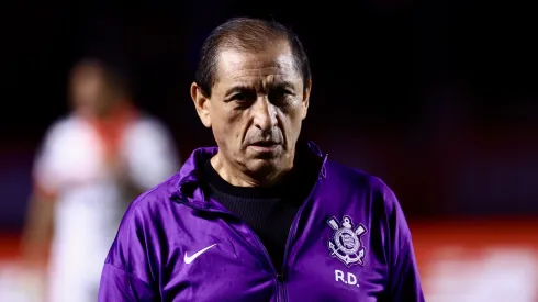 SP – SAO PAULO – 26/01/2025 – PAULISTA 2025, SAO PAULO X CORINTHIANS – Ramon Diaz tecnico do Corinthians durante partida contra o Sao Paulo no estadio Morumbi pelo campeonato Paulista 2025. Foto: Marcello Zambrana/AGIF