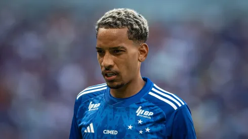 Matheus Pereira jogador do Cruzeiro durante partida contra o America-MG no estadio Mineirao pelo campeonato Mineiro 2025.