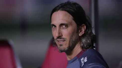 Zubeldía durante confronto contra o Corinthians no Paulistão 2025.