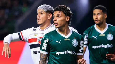 Palmeiras x São Paulo decidem uma vaga para a final do Campeonato Paulista 2025. Foto: Marcello Zambrana/AGIF