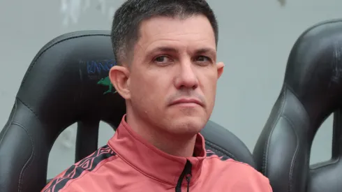 Maurício Barbieri durante confronto contra o Paraná no Campeonato Paranaense de 2025.