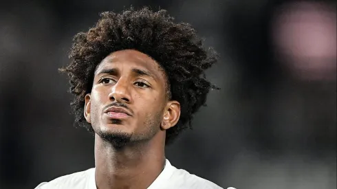 Talles Magno em partida pelo Corinthians. Foto: Thiago Ribeiro/AGIF