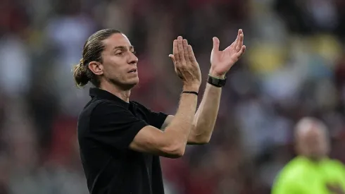 Filipe Luís, técnico do Flamengo. Foto: Thiago Ribeiro/AGIF