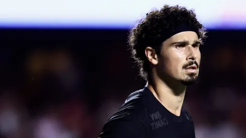 André Ramalho pelo Corinthians. Foto: Marcello Zambrana/AGIF