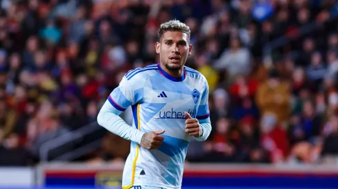 Rafael Navarro jogador do Colorado Rapids durante partida contra o Real Salt Lake no estádio America First Field Stadium pelo campeonato MSL 2024. Foto: Fabio Giannelli/AGIF