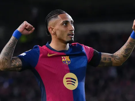 Borré faz pedido inesperado ao Internacional envolvendo Raphinha, do Barcelona