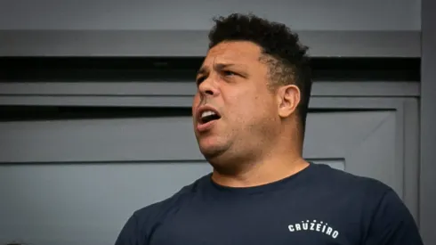 MG – BELO HORIZONTE – 07/04/2024 – MINEIRO 2024, CRUZEIRO X ATLETICO-MG – FINAL 2 – [Ronaldo antes da partida contra o Atletico-MG no estadio Mineirao pelo campeonato Mineiro 2024. Foto: Fernando Moreno/AGIF