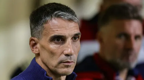 MG – BELO HORIZONTE – 20/05/2023 – BRASILEIRO A 2023, AMERICA-MG X FORTALEZA – Juan Pablo Vojvoda tecnico do Fortaleza durante partida contra o America-MG no estadio Independencia pelo campeonato BRASILEIRO A 2023. Foto: Gilson Junio/AGIF