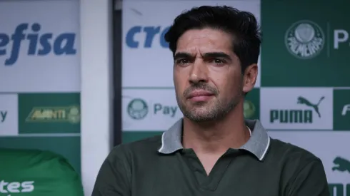 Abel Ferreira tecnico do Palmeiras durante partida contra o Fluminense no estadio Arena Allianz Parque pelo campeonato Brasileiro A 2024.