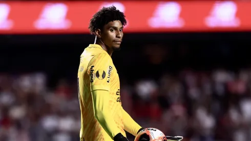 SP – SAO PAULO – 26/01/2025 – PAULISTA 2025, SAO PAULO X CORINTHIANS – Hugo Souza goleiro do Corinthians durante partida contra o Sao Paulo no estadio Morumbi pelo campeonato Paulista 2025. Foto: Marcello Zambrana/AGIF