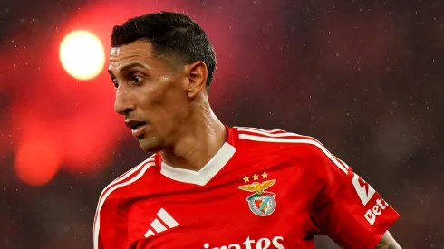 Di María em campo pelo Benfica. (Photo by Gualter Fatia/Getty Images)
