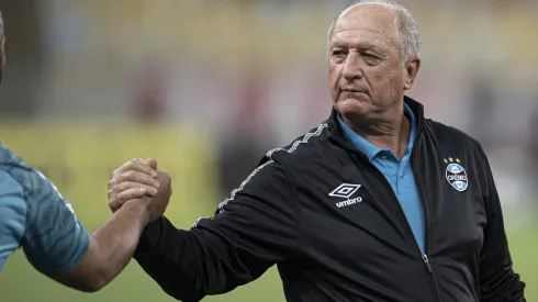 Felipao tecnico do Gremio durante partida contra o Flamengo no estadio Maracana pelo campeonato Brasileiro A 2021.