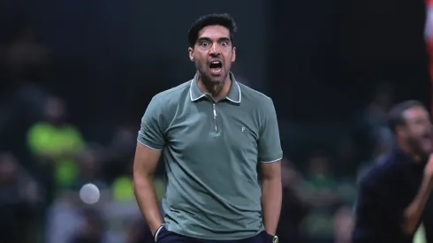Abel Ferreira técnico do Palmeiras durante partida contra o Botafogo no estádio Arena Allianz Parque pelo campeonato Brasileiro A 2024. Foto: Ettore Chiereguini/AGIF
