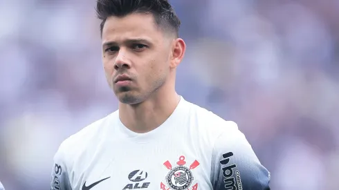 Romero durante confronto contra o Atlético-GO no Brasileirão 2024.