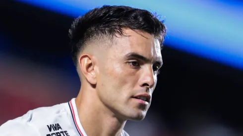 SP – SAO PAULO – 05/02/2025 – PAULISTA 2025, SAO PAULO X MIRASSOL – Enzo Diaz jogador do Sao Paulo durante partida contra o Mirassol no estadio Morumbi pelo campeonato Paulista 2025. Foto: Marcello Zambrana/AGIF